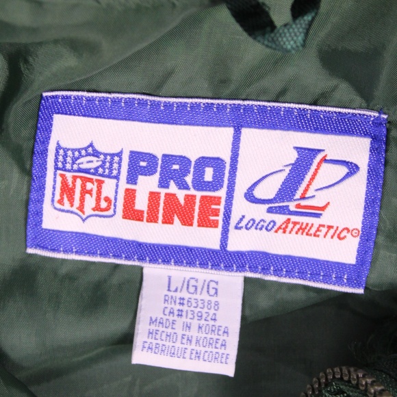 Vintage Green Bay Packers Logo Athletic NFL Pro Line Jacket – Size L - Picture 4 of 9
